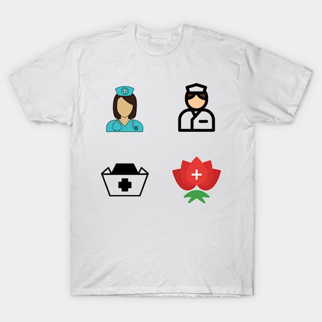 Sticker Pack - Community Health Nurse T-Shirt by PsyCave